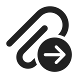 Attach Forward SVG Icon